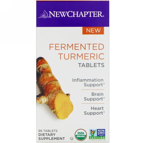 New Chapter, 発酵ターメリック、96錠 (Discontinued Item)