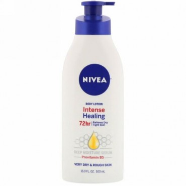 Nivea, エクステンディッドモイスチャー、 ボディーローション、 乾燥肌から超乾燥肌用、 16.9液量オンス (500 ml)