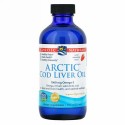 Nordic Naturals, 北極タラの肝油、 イチゴ、 8液量オンス (237 ml)
