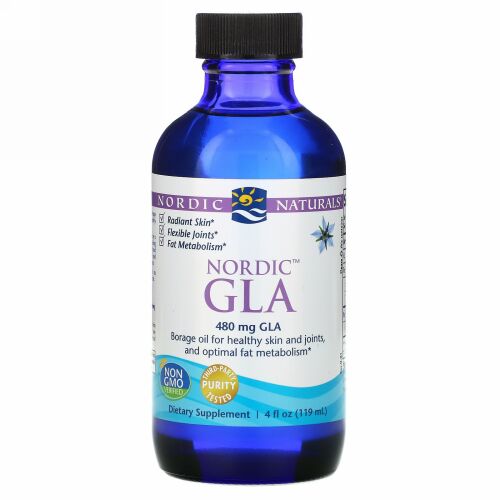 Nordic Naturals, Nordic™ GLA（ノルディック GLA）、4 液量オンス (119 ml)