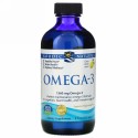 Nordic Naturals, Omega-3、 レモン、8液量オンス (237 ml)