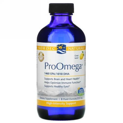Nordic Naturals, プロオメガ, レモン味、8 fl oz (237 ml)