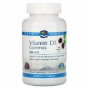 Nordic Naturals, ビタミンD3、ワイルドベリー、1,000 IU、ソフトジェル120粒