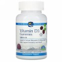 Nordic Naturals, ビタミンD3、ワイルドベリー、1,000 IU、グミ60粒