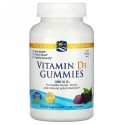Nordic Naturals, ビタミンD3 グミ、ワイルドベリー、1000 IU、120グミ