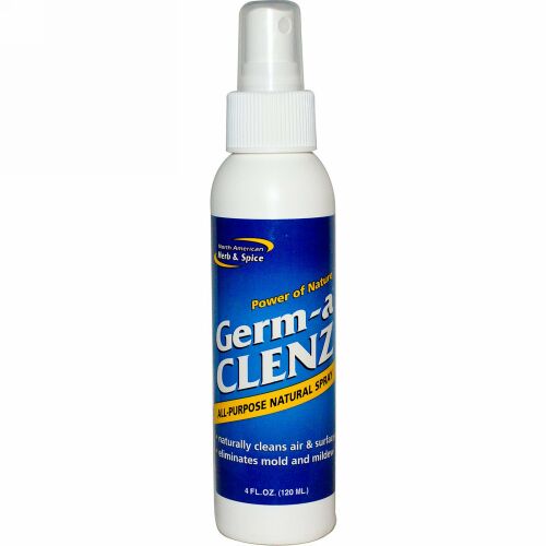 North American Herb & Spice, Germ-a Clenz™, 万能天然スプレー, 4液量オンス (120 ml)