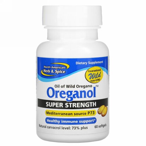 North American Herb & Spice, Oreganol P73、超強力、60ソフトジェル