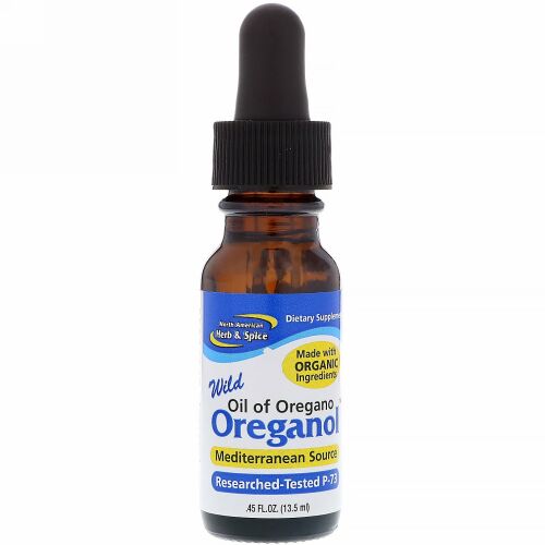 North American Herb & Spice, オレガノール P73、 .45 液オンス(13.5 ml)