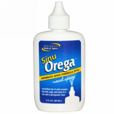 North American Herb & Spice, Sinu Orega™,点鼻スプレー, 2 液量オンス (60 ml)
