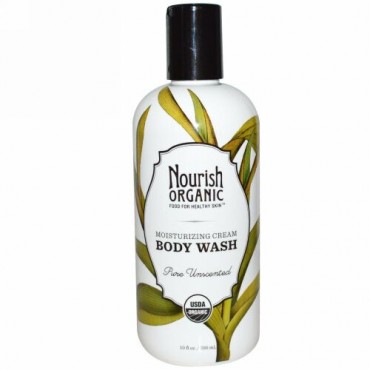 Nourish Organic, ボディウォッシュ、純粋無香料、10液量オンス（295 ml） (Discontinued Item)