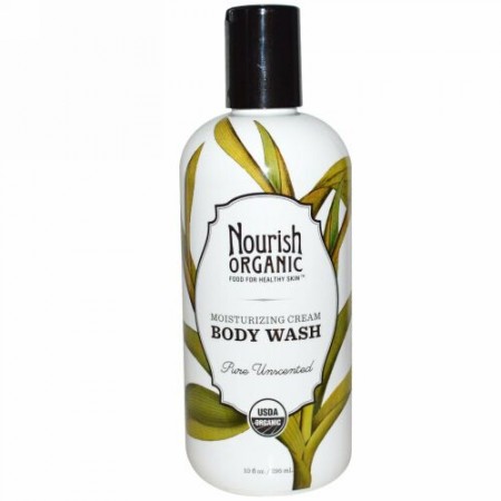 Nourish Organic, ボディウォッシュ、純粋無香料、10液量オンス（295 ml） (Discontinued Item)