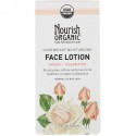 Nourish Organic, Lightweight Moisturizing Face Lotion, Argan + Rosewater, 1.7 fl. oz (50 ml) (Discontinued Item)