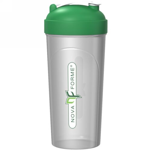 NovaForme, Leak-Proof Shaker, BPA-FREE Bottle with Vortex Mixer, 25 oz (700 ml) (Discontinued Item)
