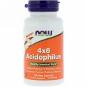 Now Foods, 4x6 アシドフィルス、120ベジカプセル