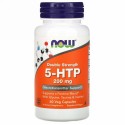 Now Foods, 5-HTP、ダブルストレングス、200mg、植物性カプセル60粒