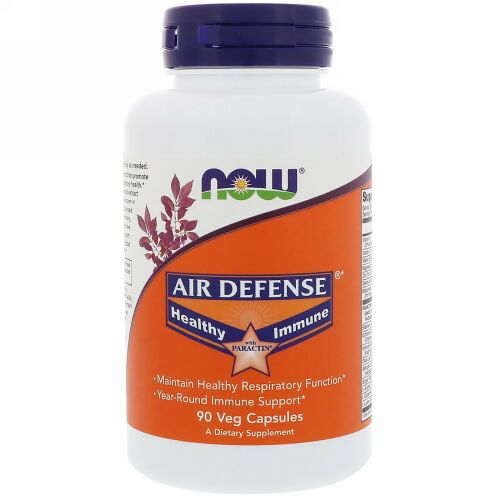 Now Foods, Air Defense Healthy Immune with Paractin, 90 Veg Capsules (Discontinued Item)