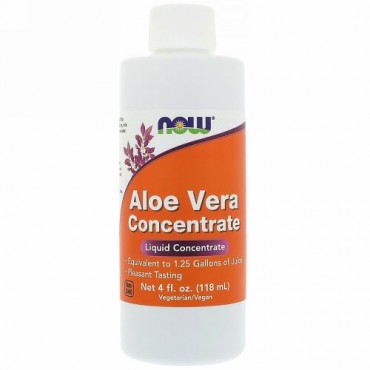 Now Foods, アロエベラ コンセントレート、118ml（4fl oz）