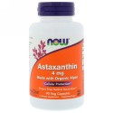 Now Foods, アスタキサンチン、4 mg、植物性カプセル90粒 (Discontinued Item)
