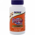 Now Foods, ベリー ドフィラス、キッズ、20億、60チュアブル錠