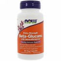 Now Foods, βグルカン、イミューンエンハンサー（免疫促進物質）配合、エクストラストレングス、250 mg、60カプセル