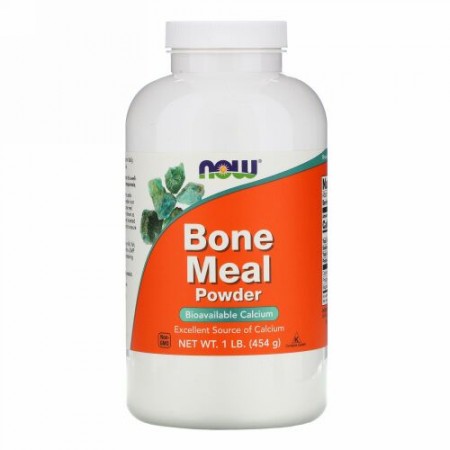 Now Foods, ボーンミール、パウダー、1 lb (454 g)