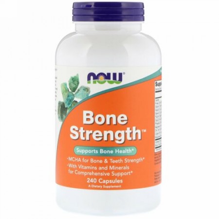 Now Foods, Bone Strength、240粒