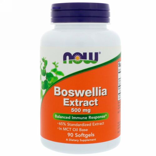 Now Foods, ボスウェリアエキス、 500 mg、 90ソフトジェル