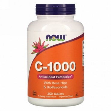 Now Foods, C-1000、250粒