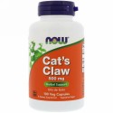 Now Foods, キャッツクロー、500 mg、ベジタリアンカプセル100錠