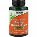 Now Foods, 認定オーガニック・オオムギ草ジュース、4オンス (113 g)