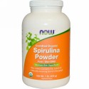 Now Foods, 認定オーガニック スピルリナパウダー, 1ポンド（454 g）
