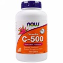 Now Foods, チュアブル C-500、 オレンジジュースフレーバー、 100タブレット