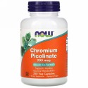 Now Foods, クロミウムピコリン酸、200mcg、ベジカプセル250粒