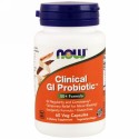 Now Foods, クリニカル GI プロバイオティック, 60 ベジタブルカプセル