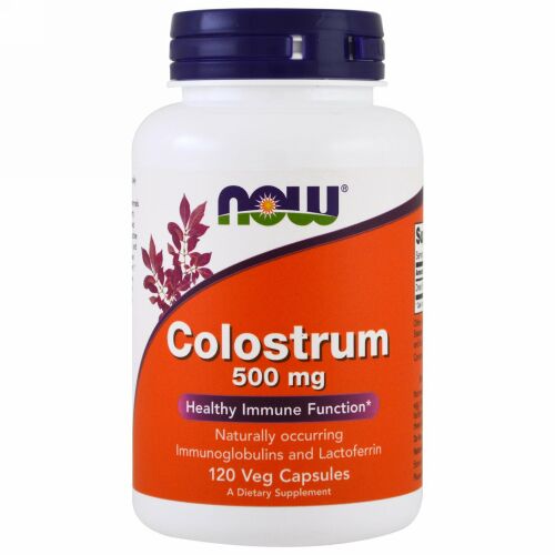 Now Foods, Colostrum、500 mg、ベジキャップ120錠