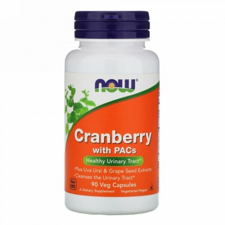 Now Foods, Cranberry with PACs, 90 Veg Capsules
