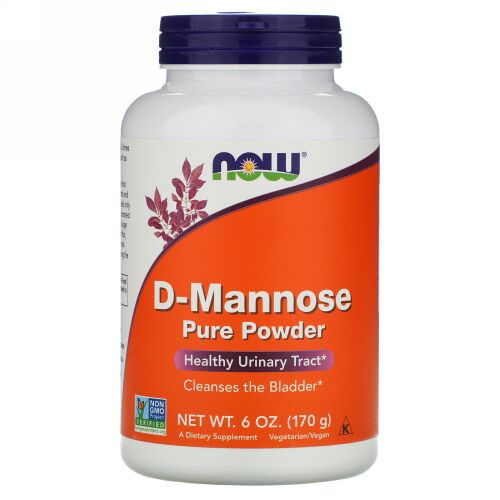 Now Foods, D-マンノース（Mannose）ピュアパウダー , 6オンス（170 g）