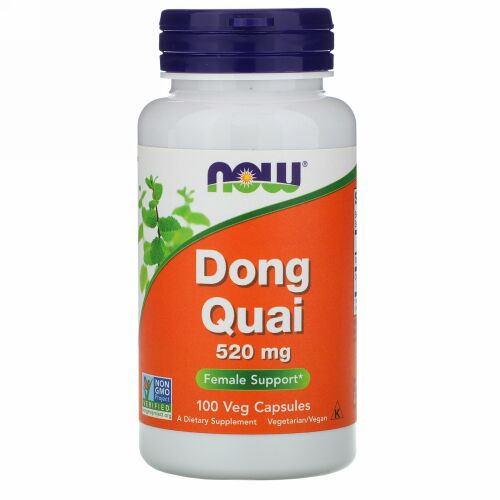 Now Foods, トウキ、520 mg、100植物性カプセル