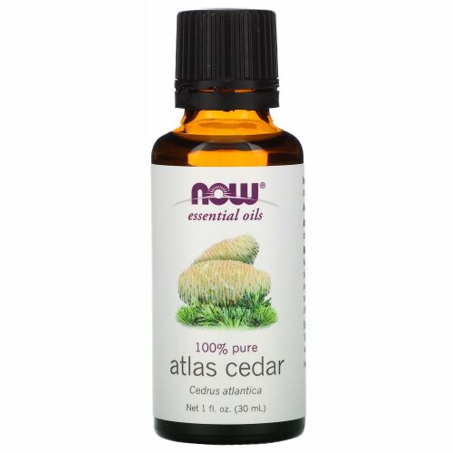 Now Foods, エッセンシャルオイル、 アトラスシダー、 1液量オンス (30 ml)