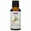 Now Foods, エッセンシャルオイル、シダーウッド、1液量オンス (30 ml)
