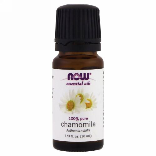 Now Foods, エッセンシャルオイル、カモミール、1/3 fl oz (10 ml)