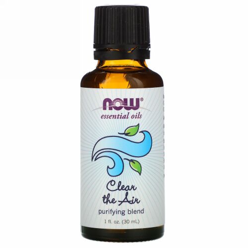 Now Foods, エッセンシャルオイル、精製ブレンド、空気をきれいに、1液量オンス (30 ml)