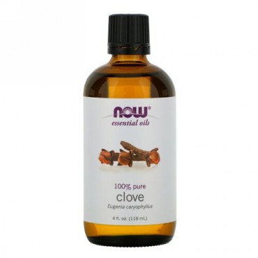 Now Foods, エッセンシャルオイル、クローブ、30 ml（4 fl oz）