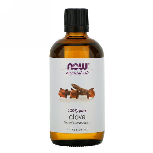 Now Foods, エッセンシャルオイル、クローブ、30 ml（4 fl oz）