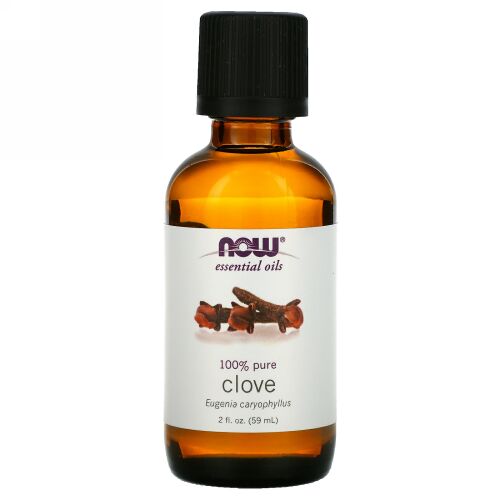 Now Foods, エッセンシャルオイル、 クローブ 、 2液量オンス (59 ml)