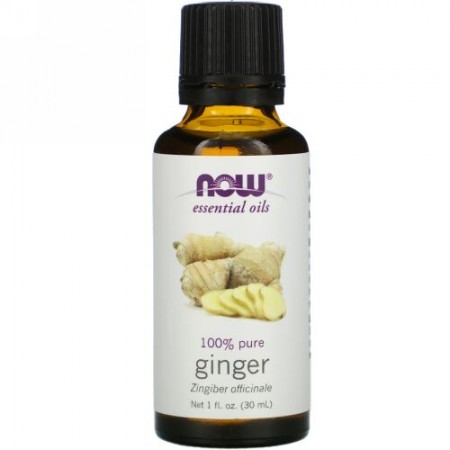 Now Foods, エッセンシャルオイル, ジンジャー, 1液量オンス (30 ml)