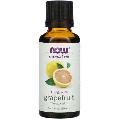 Now Foods, エッセンシャルオイル、グレープフルーツ、1液体オンス(30ml)
