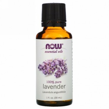 Now Foods, エッセンシャルオイル、ラベンダー、1 fl oz (30 ml)