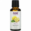 Now Foods, エッセンシャルオイル、レモン、1液量オンス (30 ml)