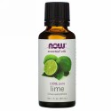 Now Foods, エッセンシャルオイル、ライム、1液量オンス(30 ml)